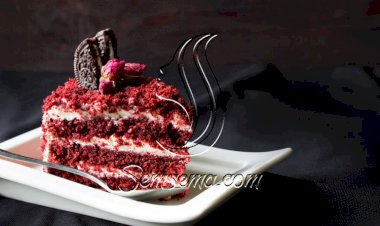 طريقة عمل الكيك الأحمر المخملى