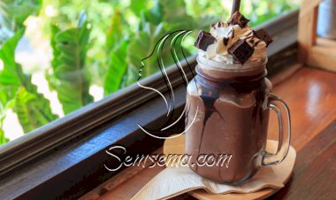 طريقة عمل ميلك شيك البراونيز