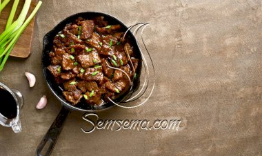 طريقة عمل لحم مقلقل