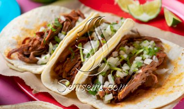طريقة عمل تاكو اللحم