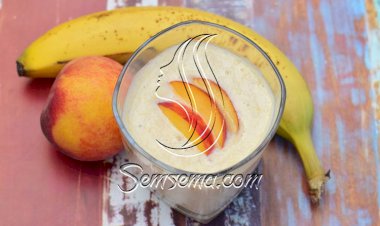 طريقة عمل سموثي الخوخ.. مناسب للنباتيين