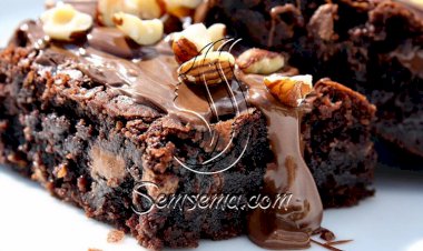 طريقة عمل البراونيز بالنوتيلا والمكسرات