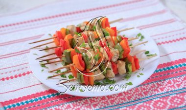 طريقة عمل شيش طاووق في الفرن