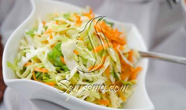 سلطة كرنب بالجزر والليمون.. حارقة للدهون