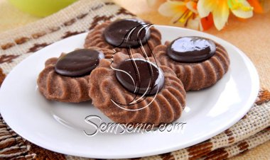 طريقة عمل بسكويت جنين القمح بالشيكولاتة