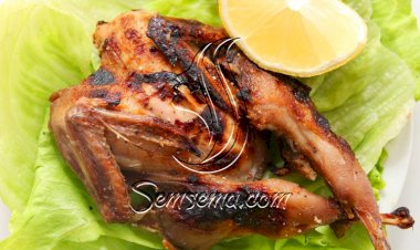 طريقة عمل حمام مشوي بالبرتقال للكريسماس