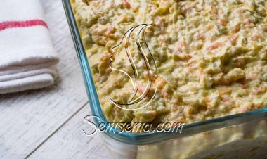 سلطة الكوسة بالزبادي من المطبخ التركي