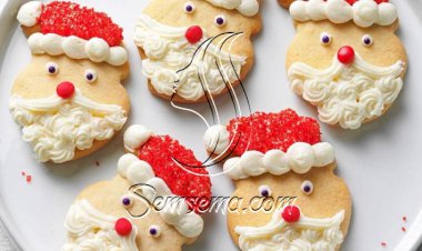 طريقة عمل كوكيز بابا نويل للكريسماس