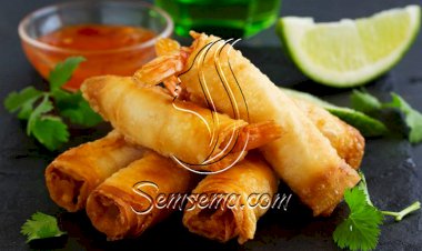 طريقة عمل سبرينج رول بالجمبري