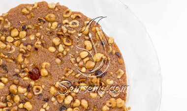 طريقة عمل البسبوسة بالبندق