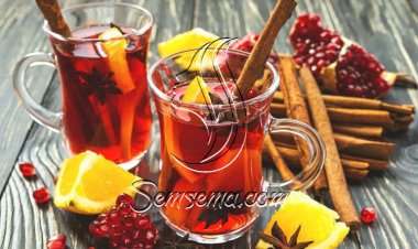 طريقة عمل مشروب الرمان الساخن بالقرفة