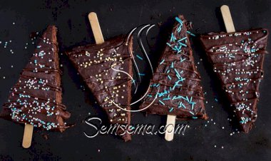 طريقة عمل براونيز شجرة الكريسماس