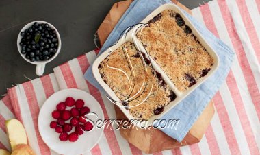 طريقة عمل فطيرة محشيك بالفواكة