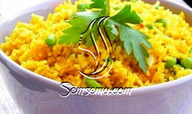 طريقة عمل الارز البسمتي بالكركم والقرفة