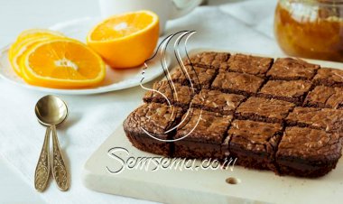 طريقة عمل براونيز بالبرتقال