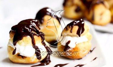 طريقة عمل بروفيترول محشي بالكريمة