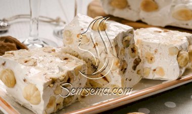 حلاوة المولد.. طريقة عمل النوجا بالبندق