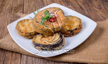 طريقة عمل باذنجان بانيه بالموزاريلا