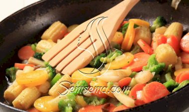طريقة عمل الخضار السوتية بالليمون