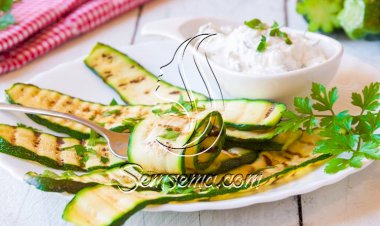 طريقة عمل شرائح الكوسة المتبلة