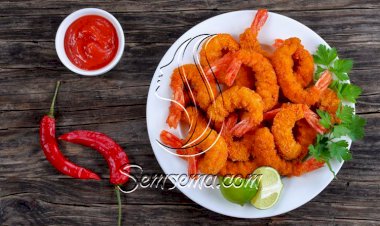 طريقة عمل جمبري مقلي حار