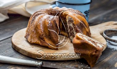 طريقة عمل ماربل كيك لمنال العالم