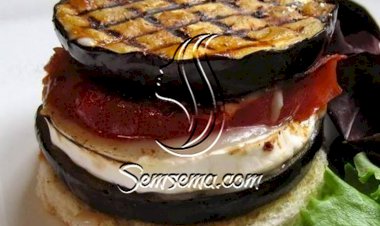 طريقة عمل ساندوتش الباذنجان بالطماطم والجبن الفيتا