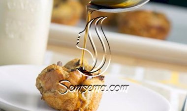 طريقة عمل كب كيك الموز بالشيكولاتة بدون دقيق