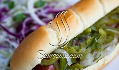 طريقة عمل ساندويتش سوسيس بالخضار المشوي