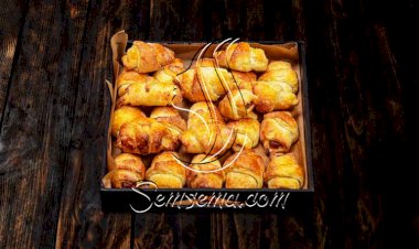 طريقة عمل كرواسون بالبسطرمة