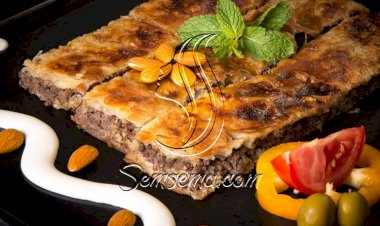 طريقة عمل صينية الجلاش باللحم المفروم والفلفل