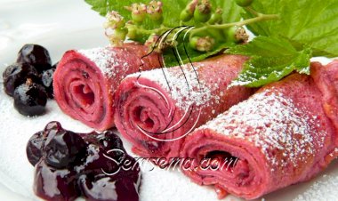 طريقة عمل رولات البان كيك بالمربى