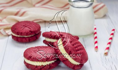 طريقة عمل كوكيز ساندويتش بالكريمة