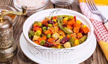 طريقة عمل خضار مشكل للنباتيين