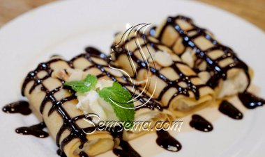 طريقة عمل سبرينج رول بالموز والشيكولاتة