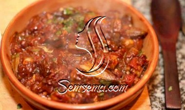 طريقة عمل طاجن البامية باللحم المفروم