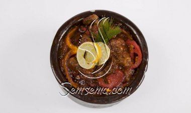 طريقة عمل طاجن بامية باللحمة الضأني