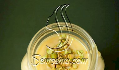 طريقة عمل سموثي المانجو بالفستق