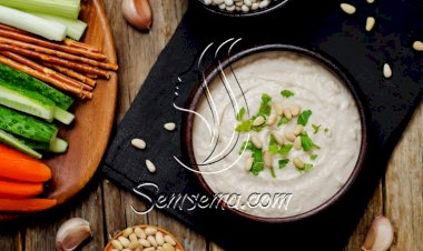 طريقة عمل بيوريه الفاصوليا البيضاء بزيت الزيتون