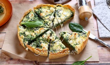 طريقة عمل فطيرة السبانخ بالمايونيز