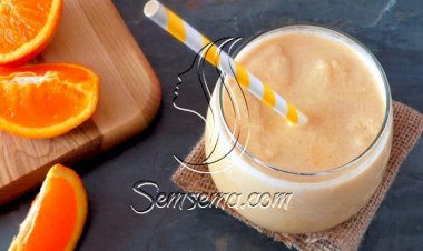 طريقة عمل سموثي البرتقال بالزبادي