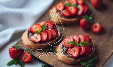 طريقة عمل تشوكليت ساندويتش بالفراولة