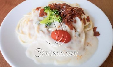 طريقة عمل المكرونة بقطع الدجاج وشوربة المشروم