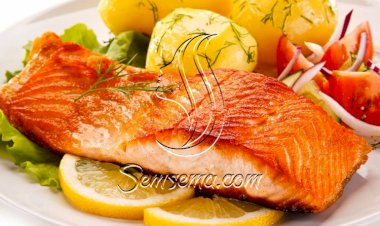 طريقة عمل السلمون بالتوابل الإيطالية