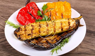 طريقة عمل الخضروات المشوية بالروزماري