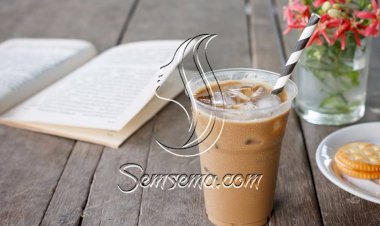 طريقة عمل آيس كوفي باللبن