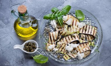 طريقة عمل الباذنجان المشوي بالجبنة