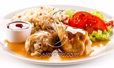 طريقة عمل أفخاذ الدجاج بالصوص الكريمي