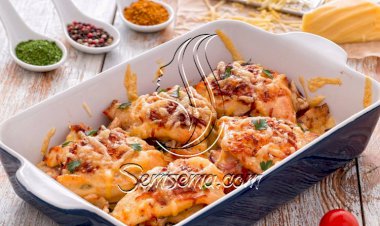 طريقة عمل صدور الدجاج المحشية بالجبن