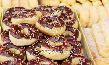 طريقة عمل الدونات بالشيكولاتة والفارمسيال